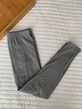 No Boundaries Leggings Juniors Medium 7-9 Neutral Gray Cotton Stretch Essential
